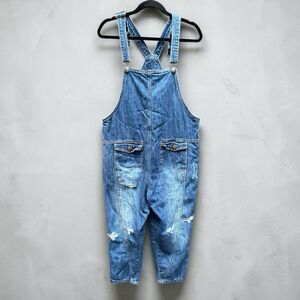 Monthorigin Denim Overalls OS Boho Lagenlook Cottagecore Festival Farm Core M